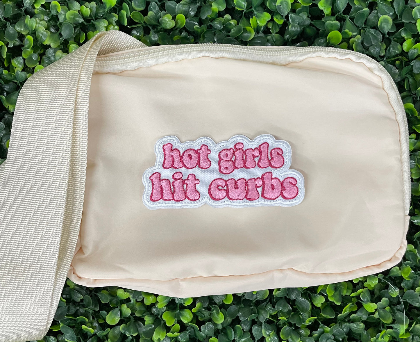Hot Girls Hit Curbs Embroidered Patch