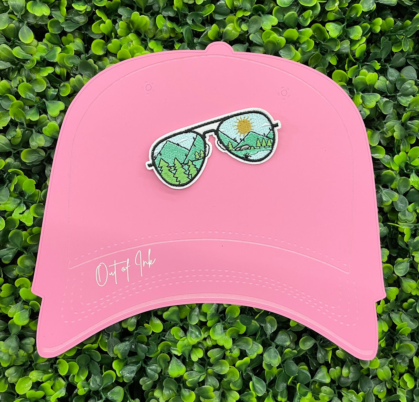 Aviator Sunglasses Embroidered Patch