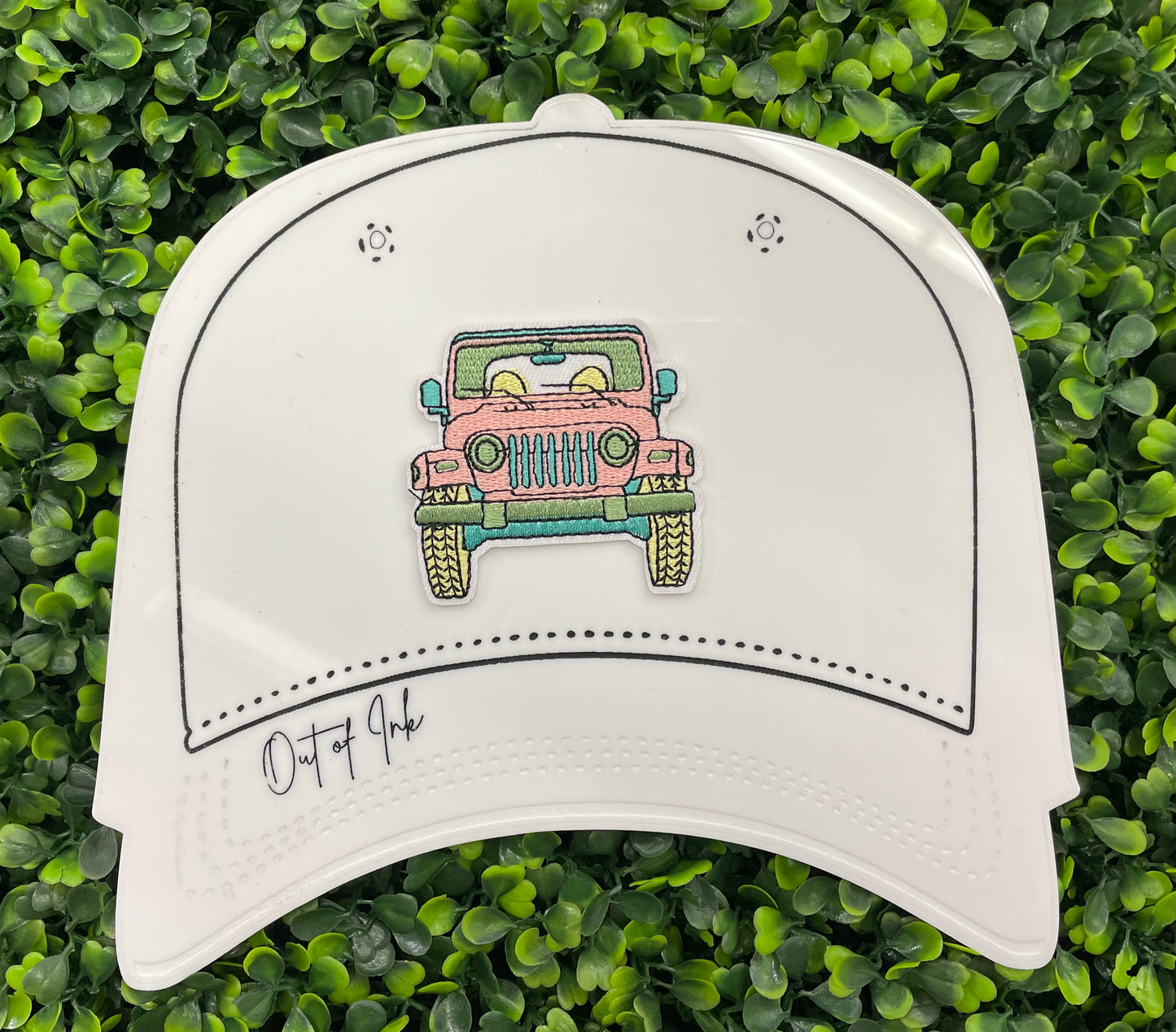 Retro Jeep Embroidered Patch