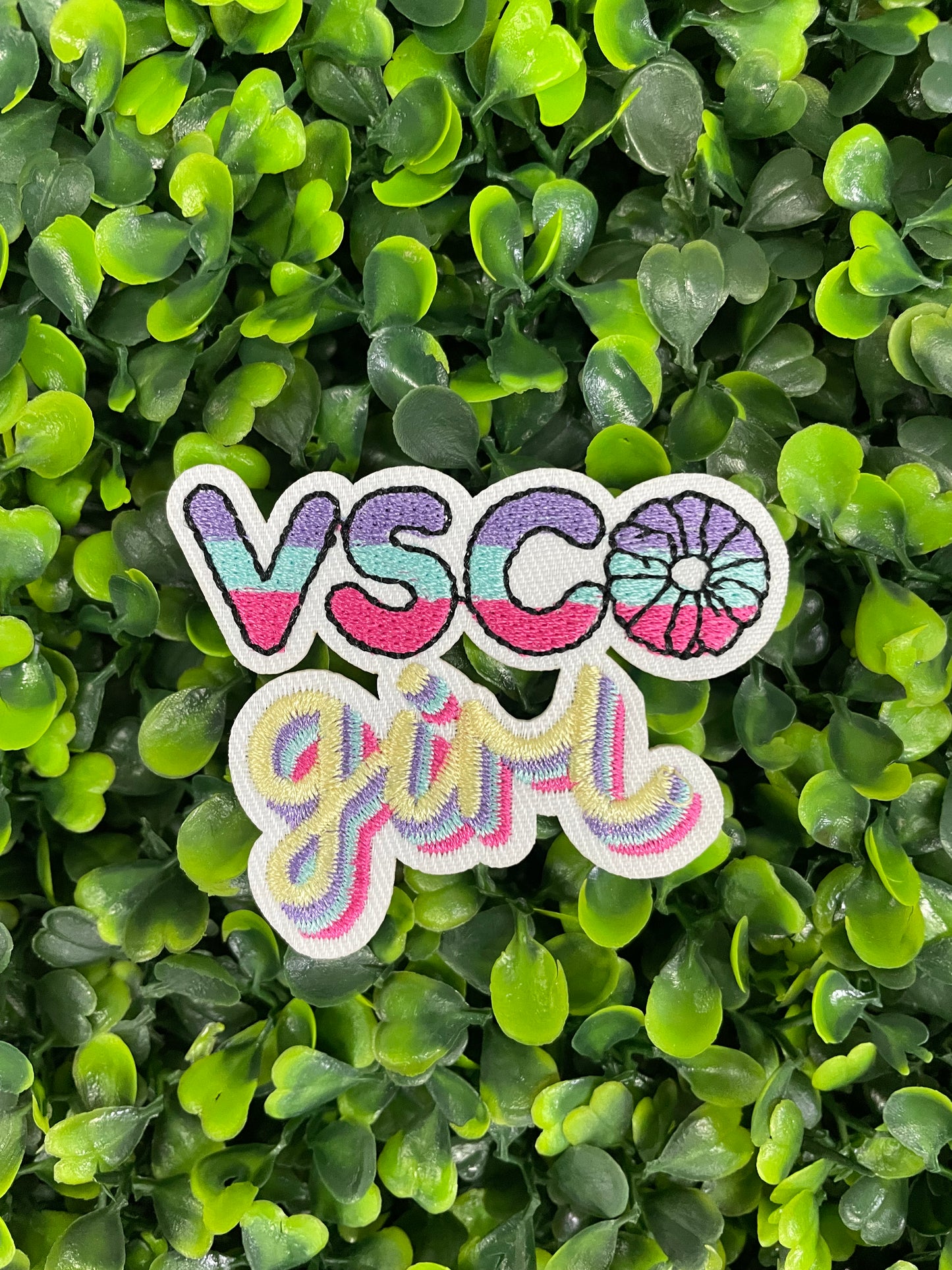 VSCO Girl Embroidered Patch