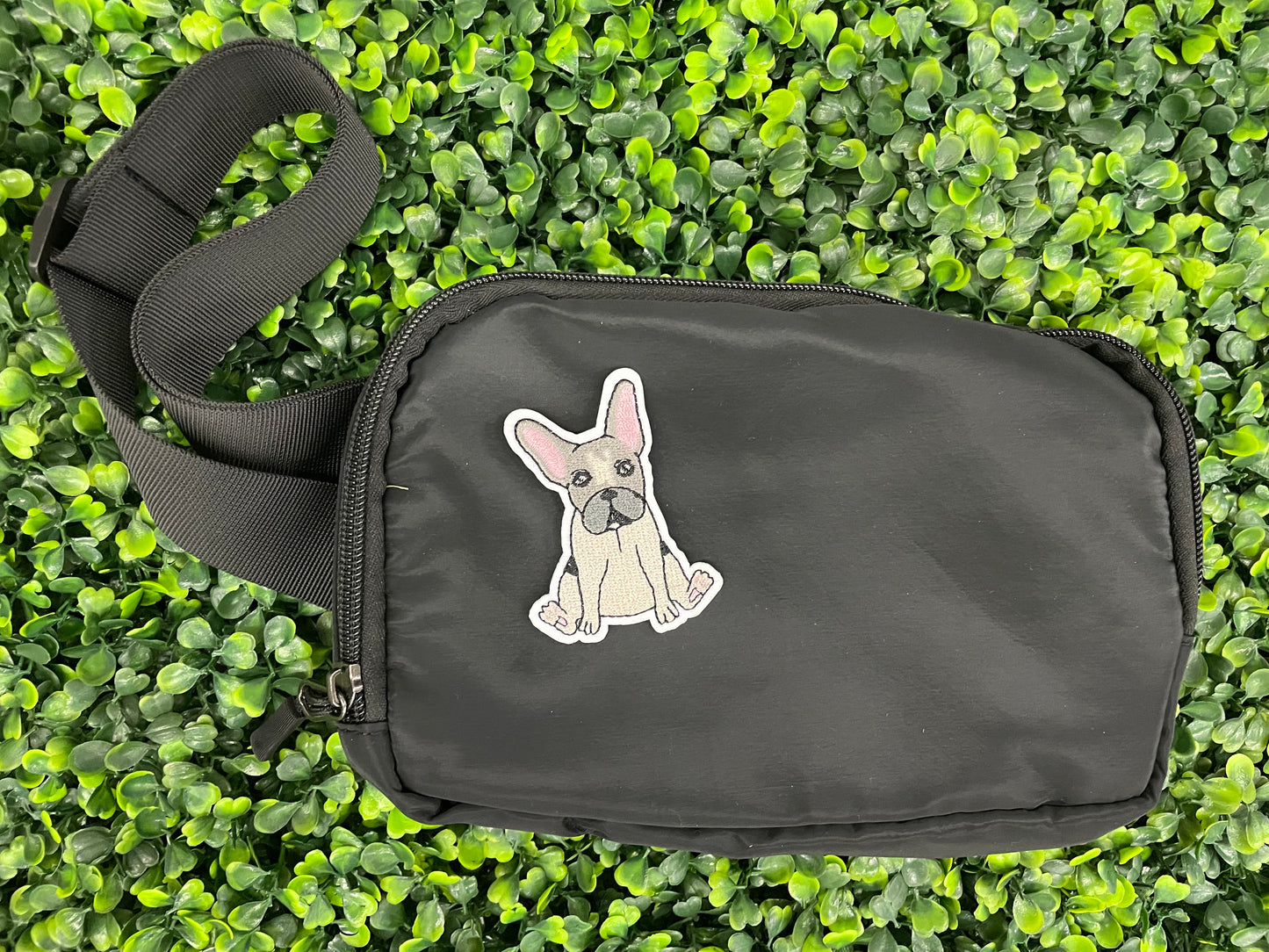 French Bulldog Embroidered Patch