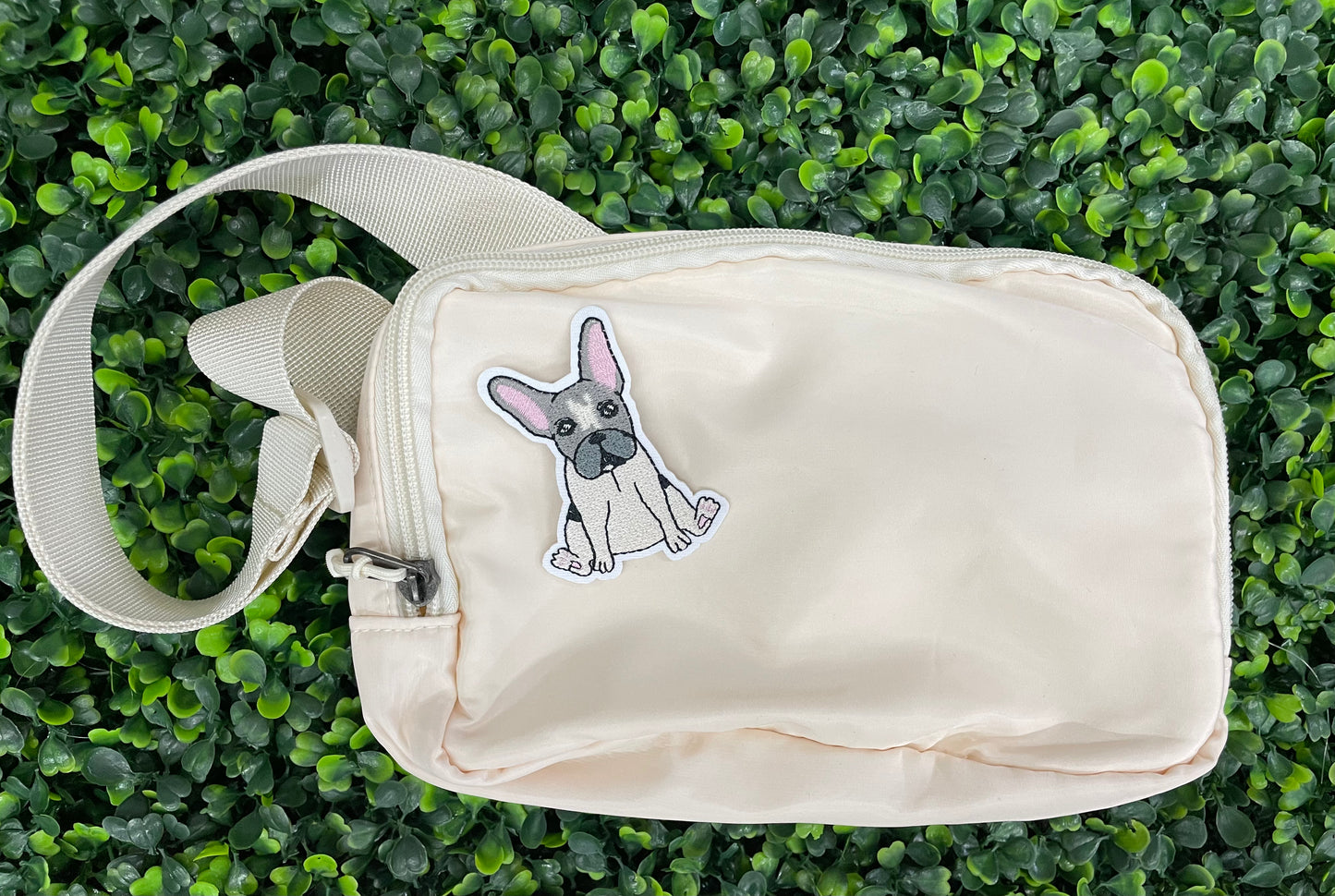 French Bulldog Embroidered Patch