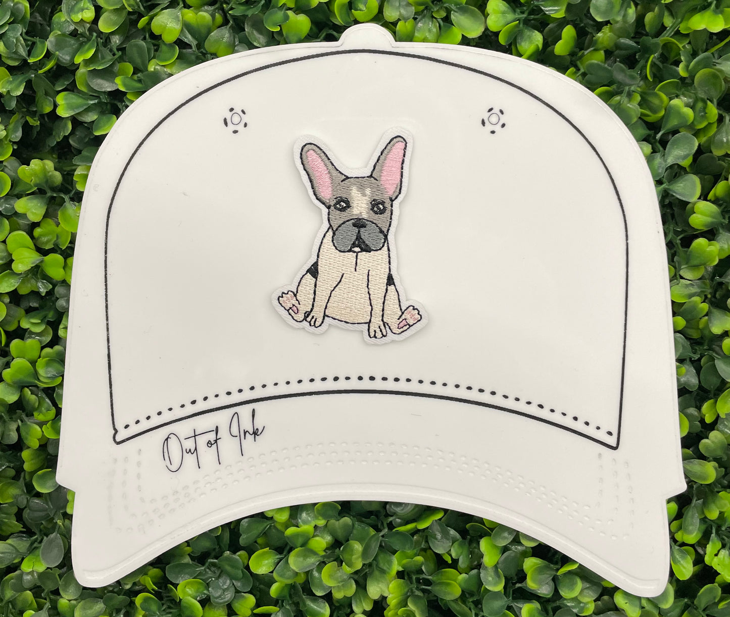 French Bulldog Embroidered Patch