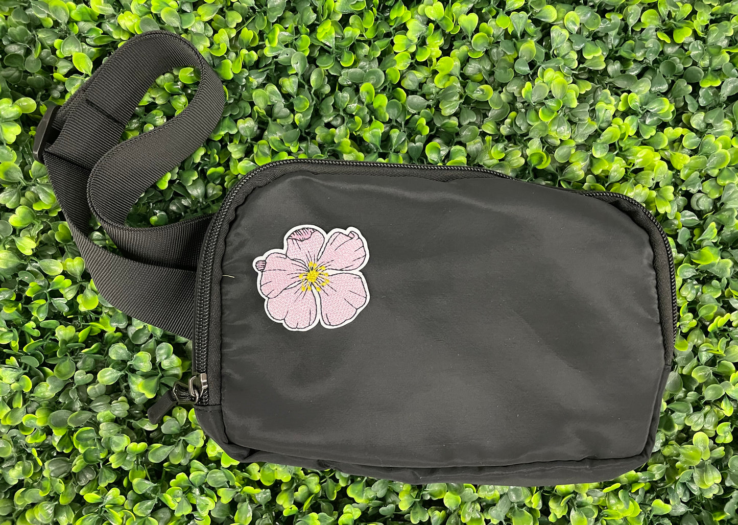 Blush Bloom Embroidered Patch