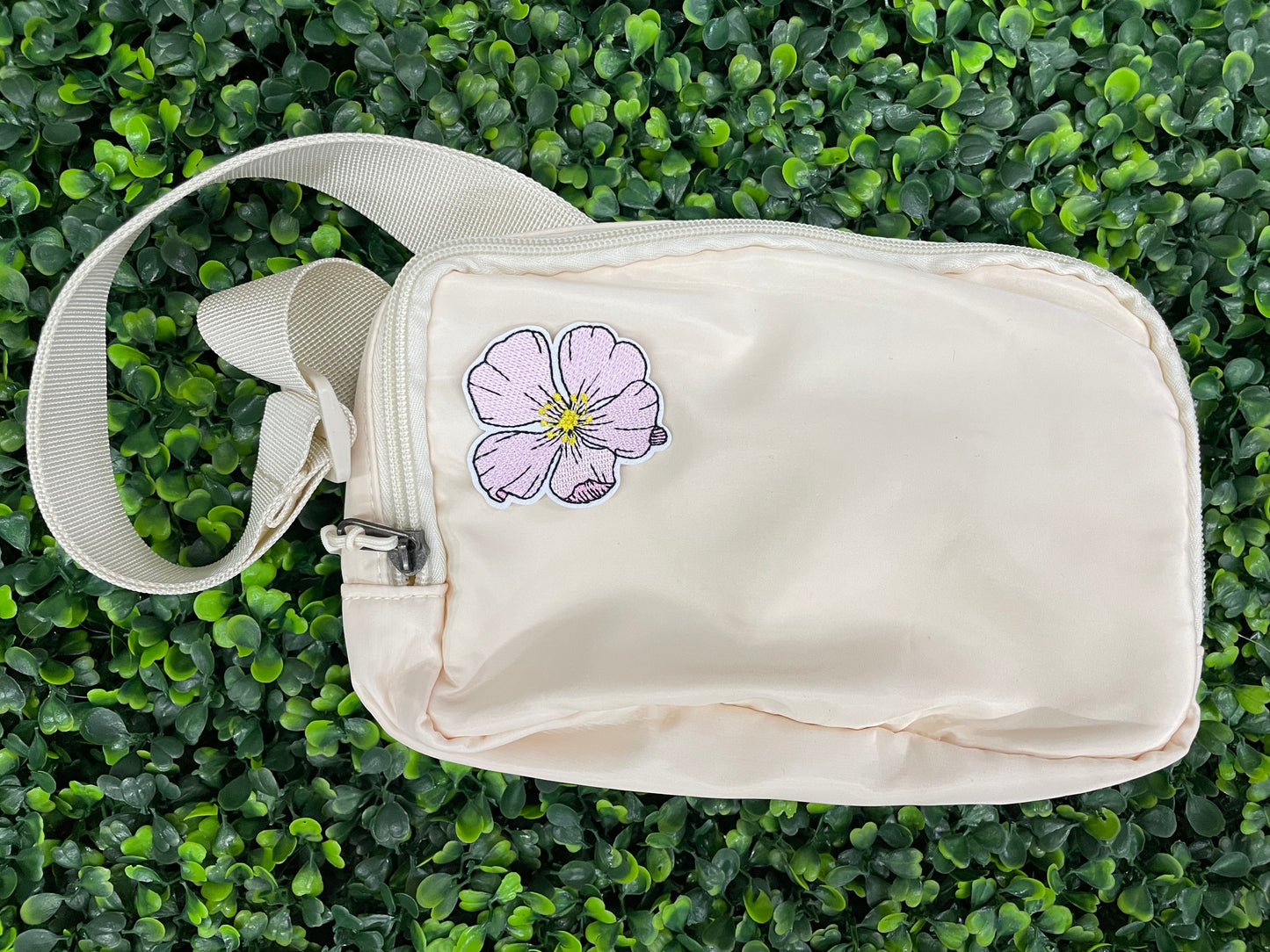 Blush Bloom Embroidered Patch