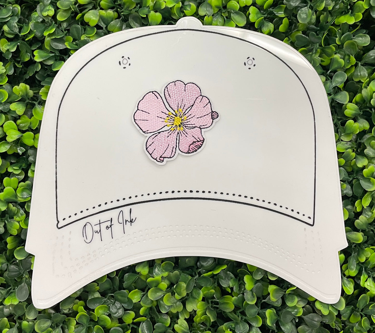 Blush Bloom Embroidered Patch