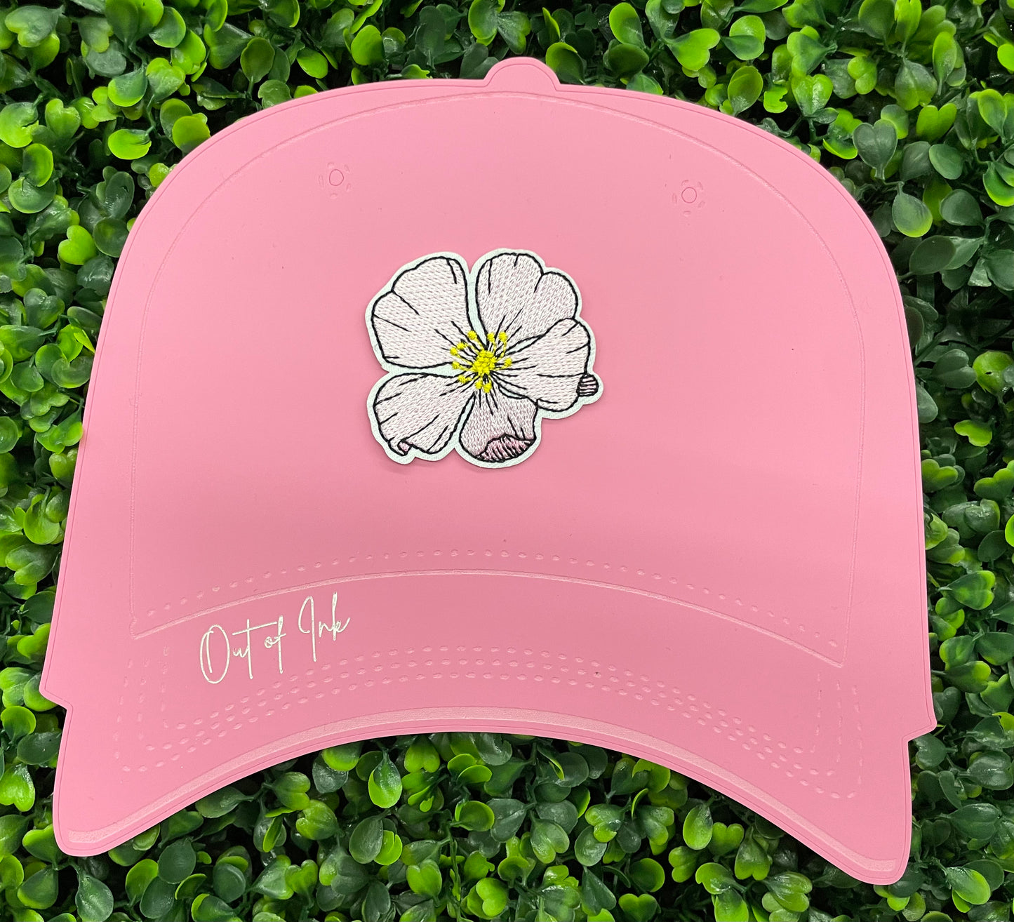 Blush Bloom Embroidered Patch