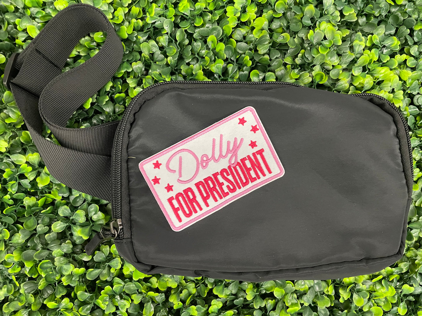 Dolly For President Embroidered Patch