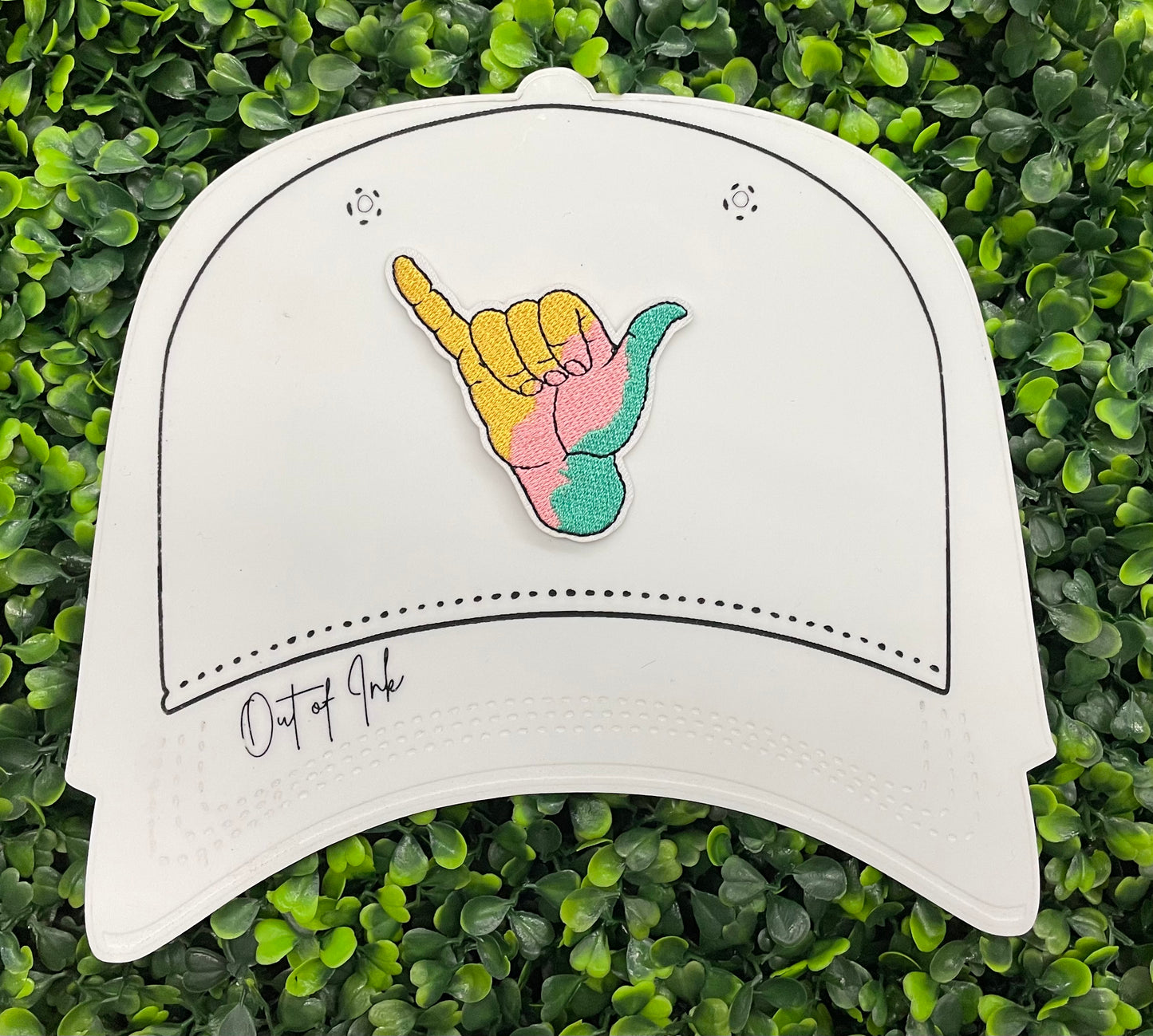 Hang Loose Embroidered Patch