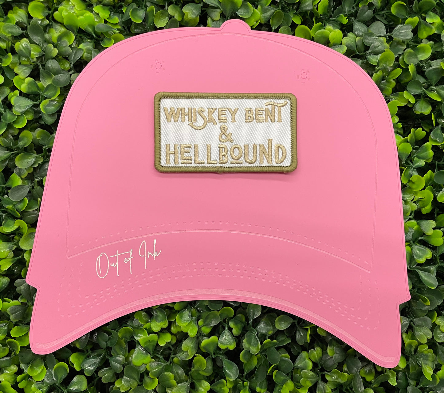Whiskey Bent & Hellbound Embroidered Patch