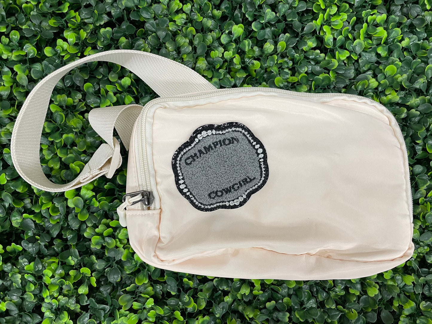 Champion Cowgirl Embroidered Patch
