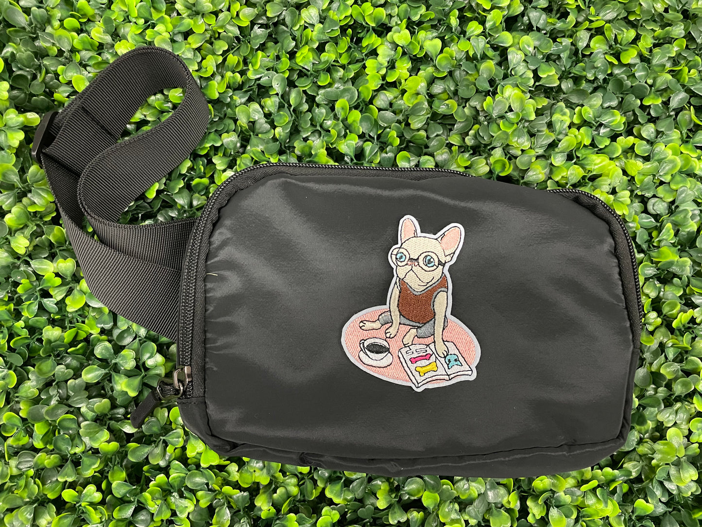 French Bulldog Embroidered Patch