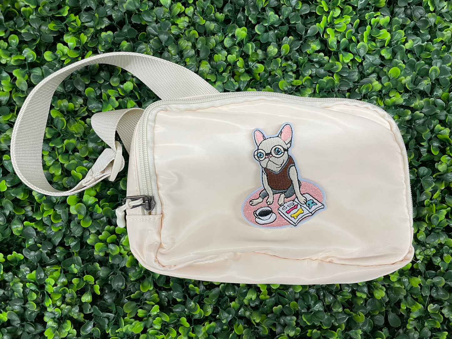 French Bulldog Embroidered Patch