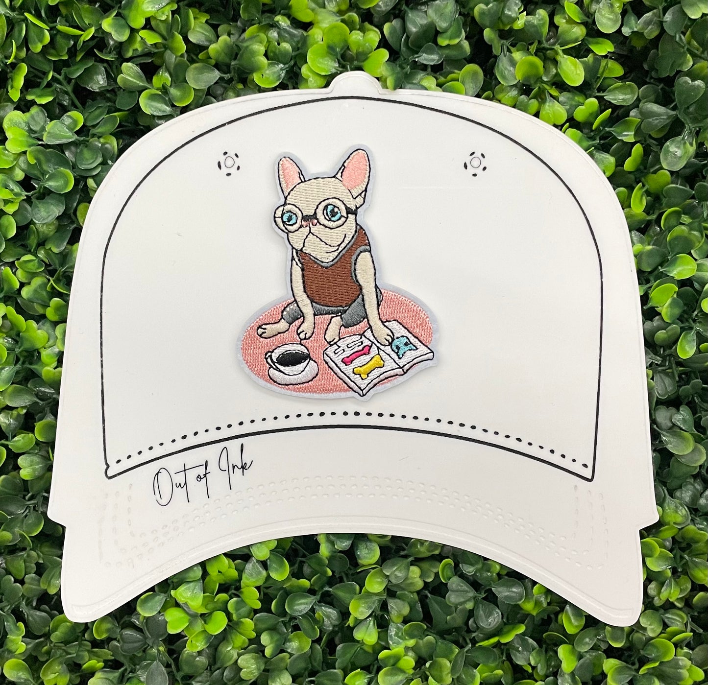 French Bulldog Embroidered Patch