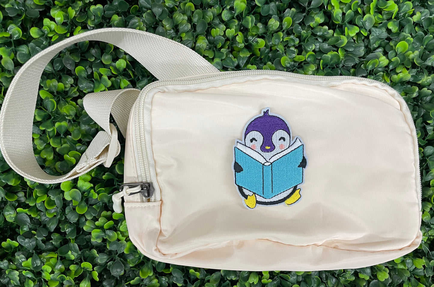 Reading Penguin Embroidered Patch