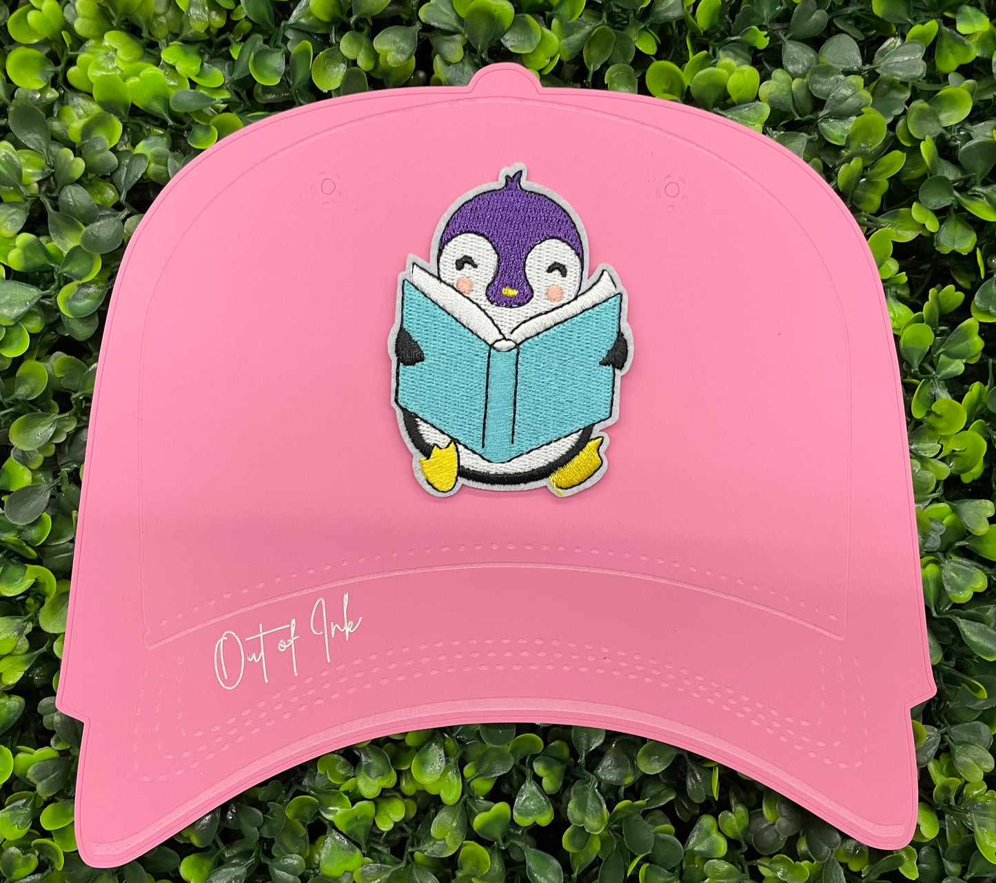 Reading Penguin Embroidered Patch