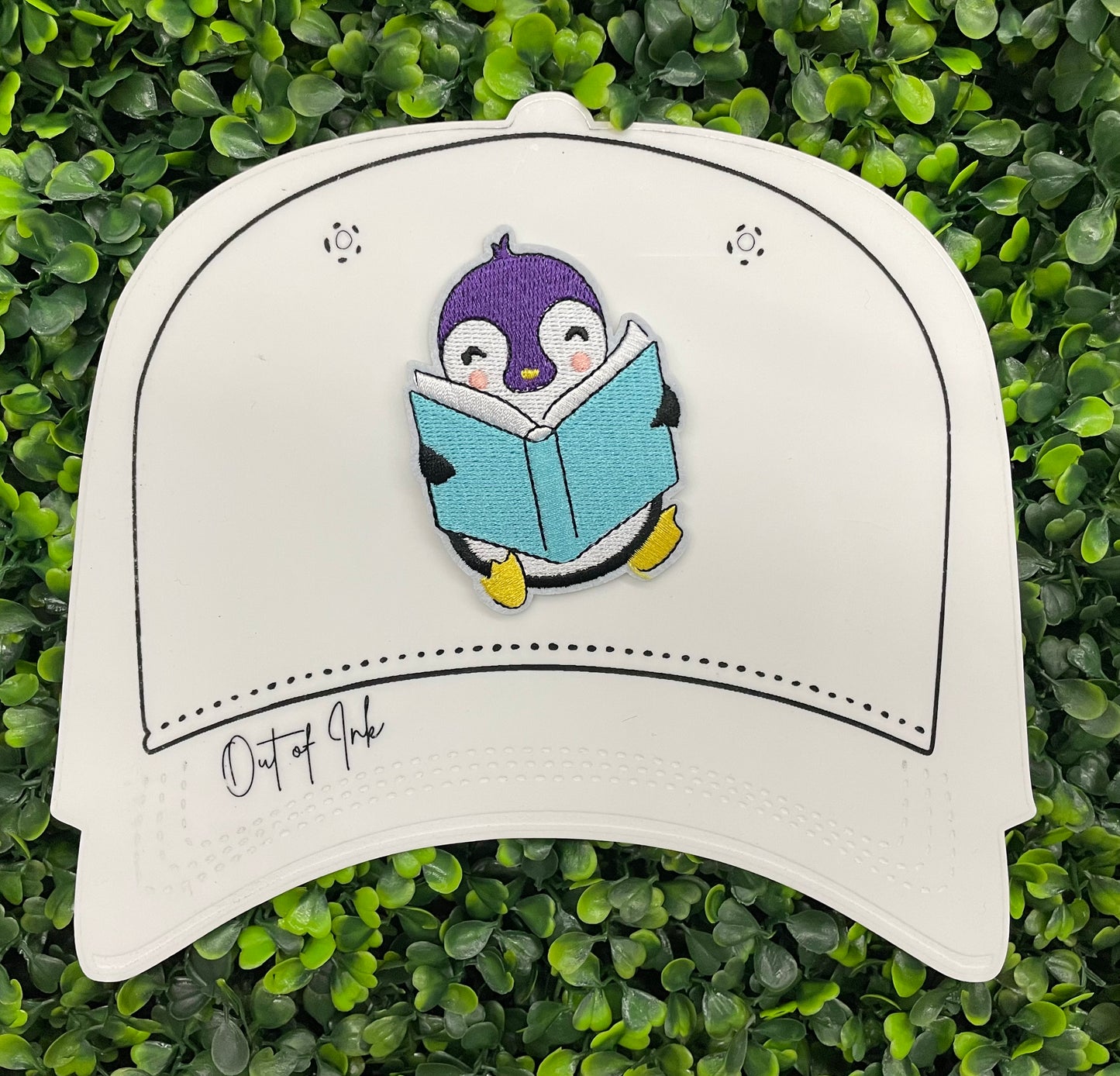 Reading Penguin Embroidered Patch
