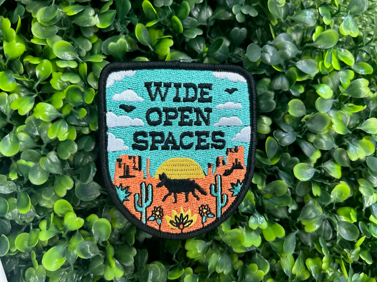 Wide Open Spaces Embroidered Patch