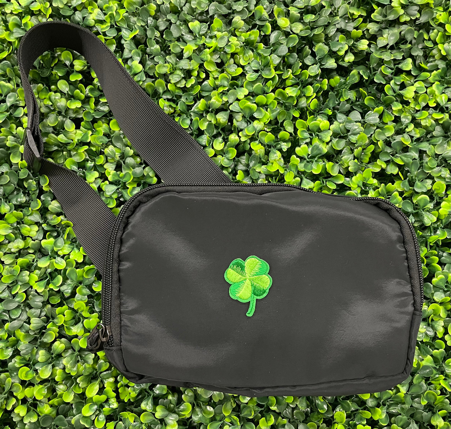 Lucky Four-Leaf Clover Embroidered Patch