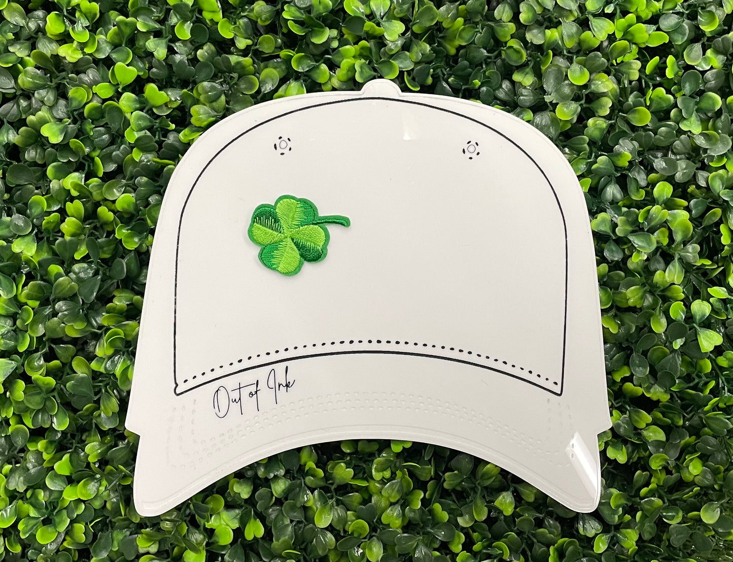 Lucky Four-Leaf Clover Embroidered Patch