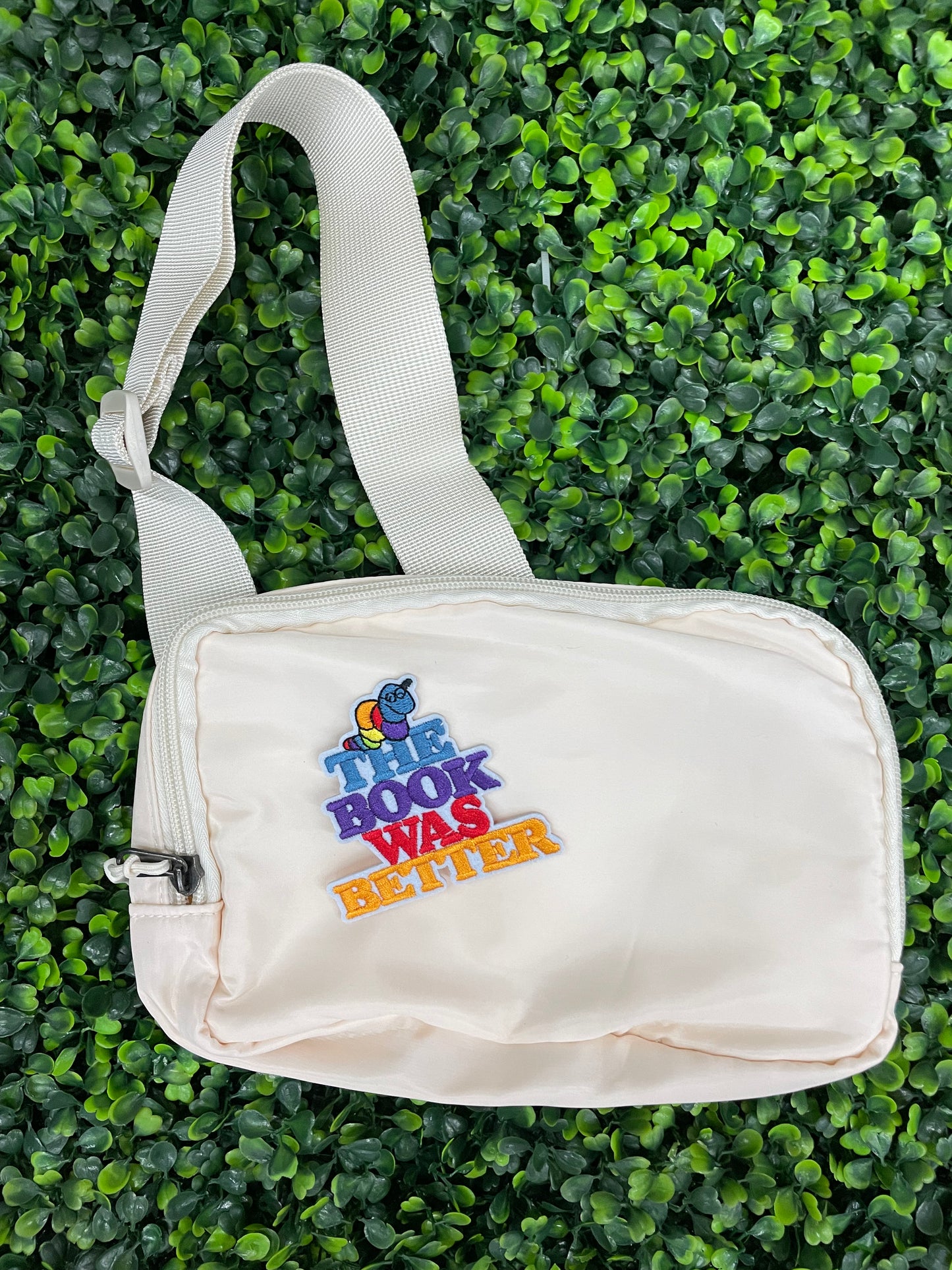 The Book Was Better Embroidered Patch