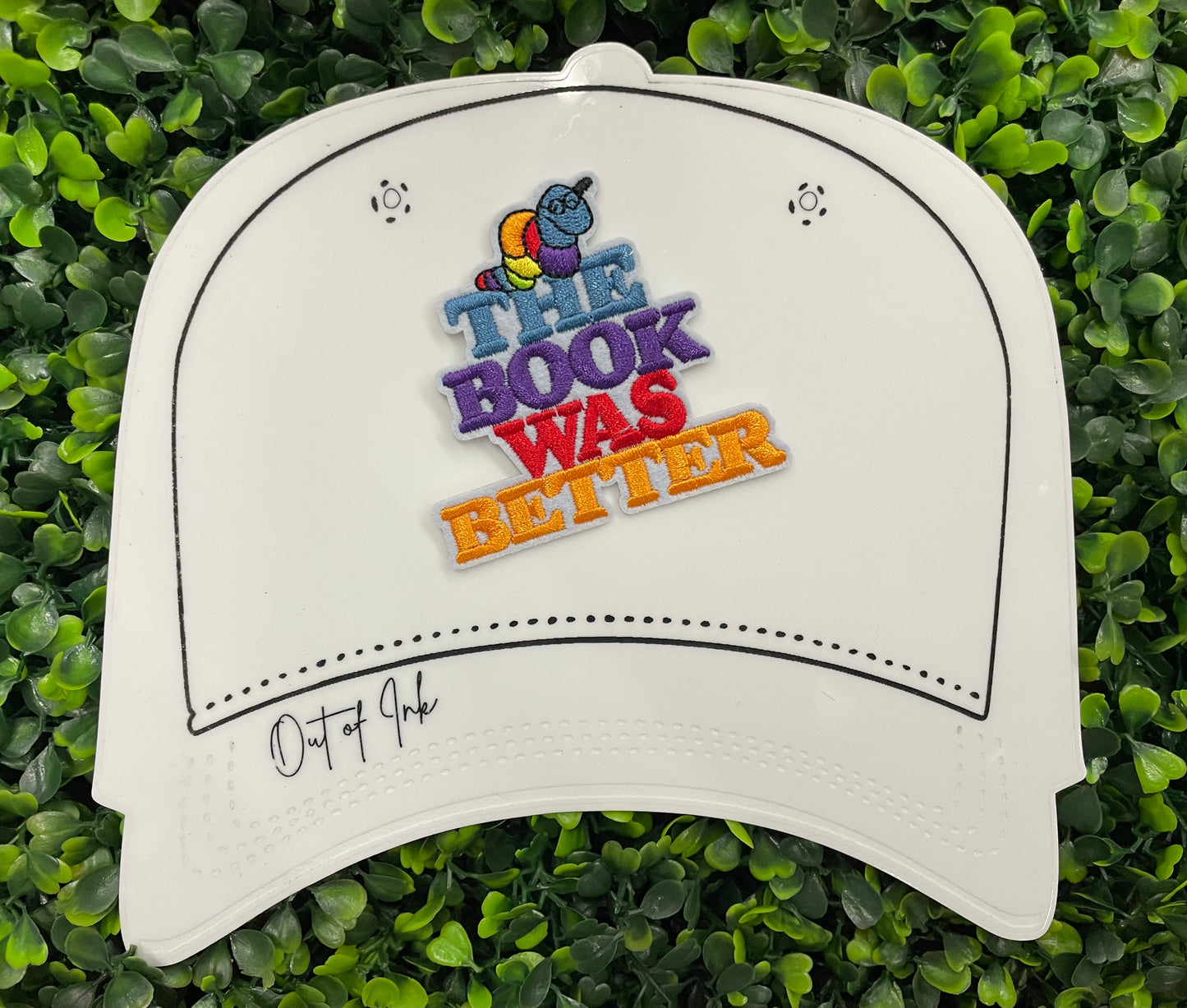The Book Was Better Embroidered Patch