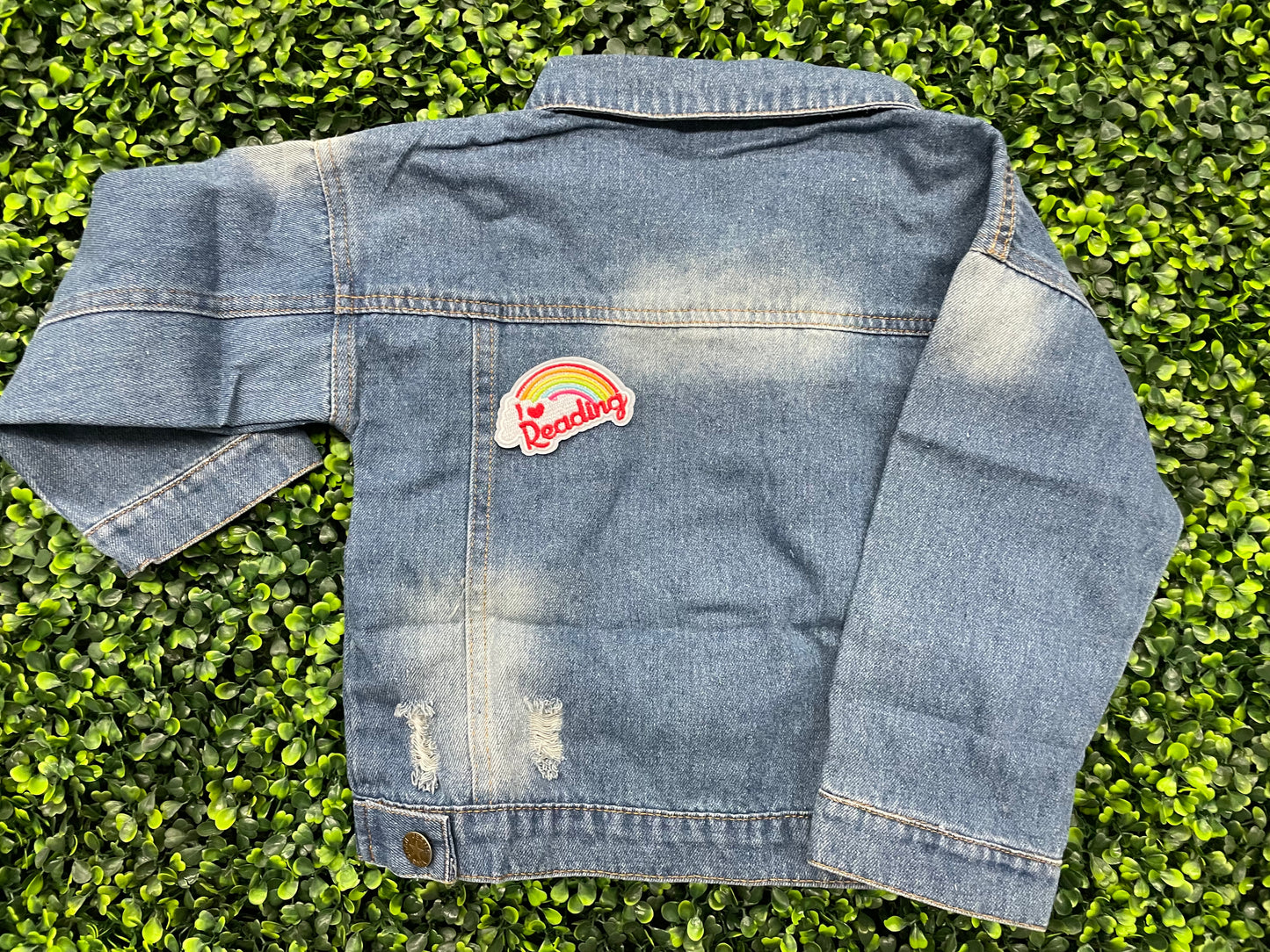 I Love Reading Rainbow Embroidered Patch