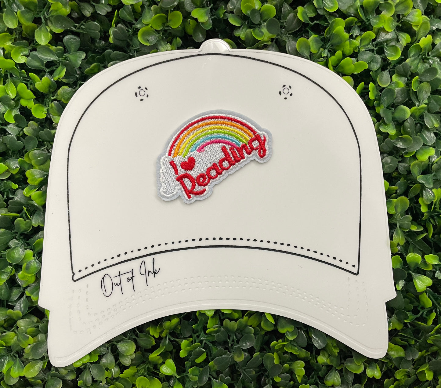I Love Reading Rainbow Embroidered Patch