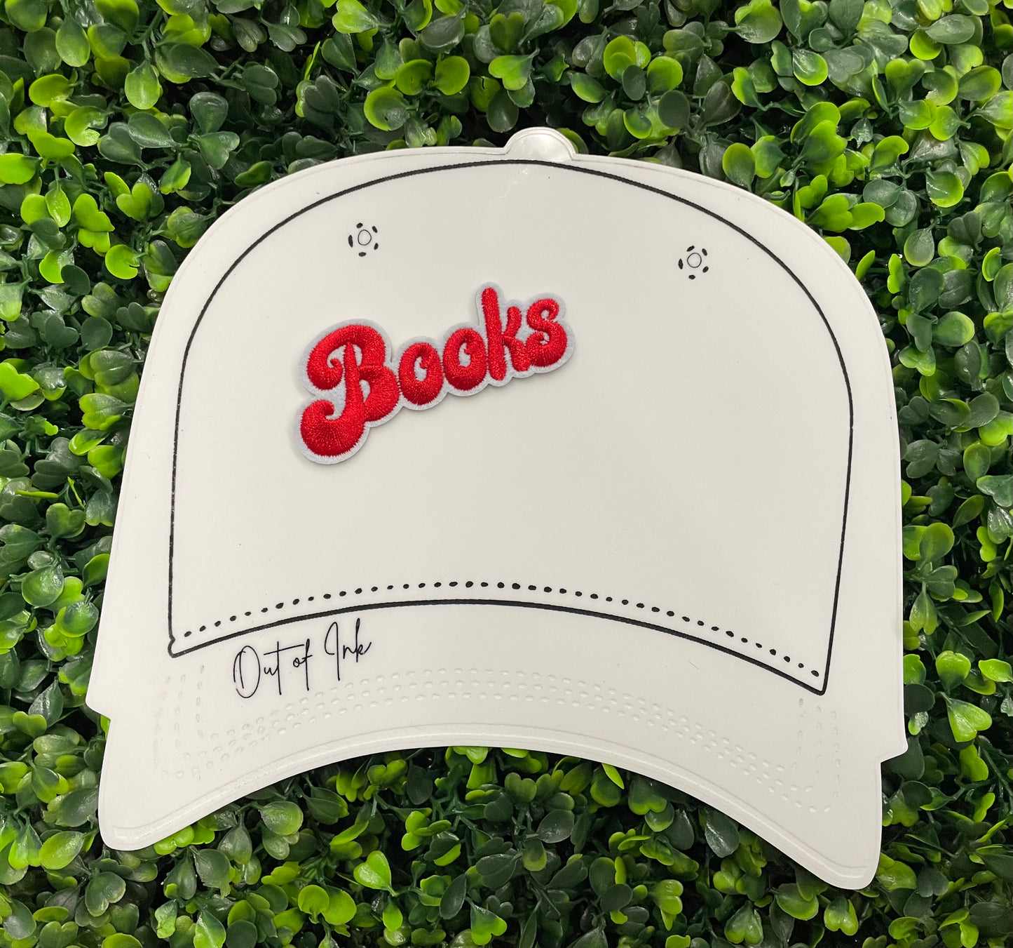 Books Embroidered Patch