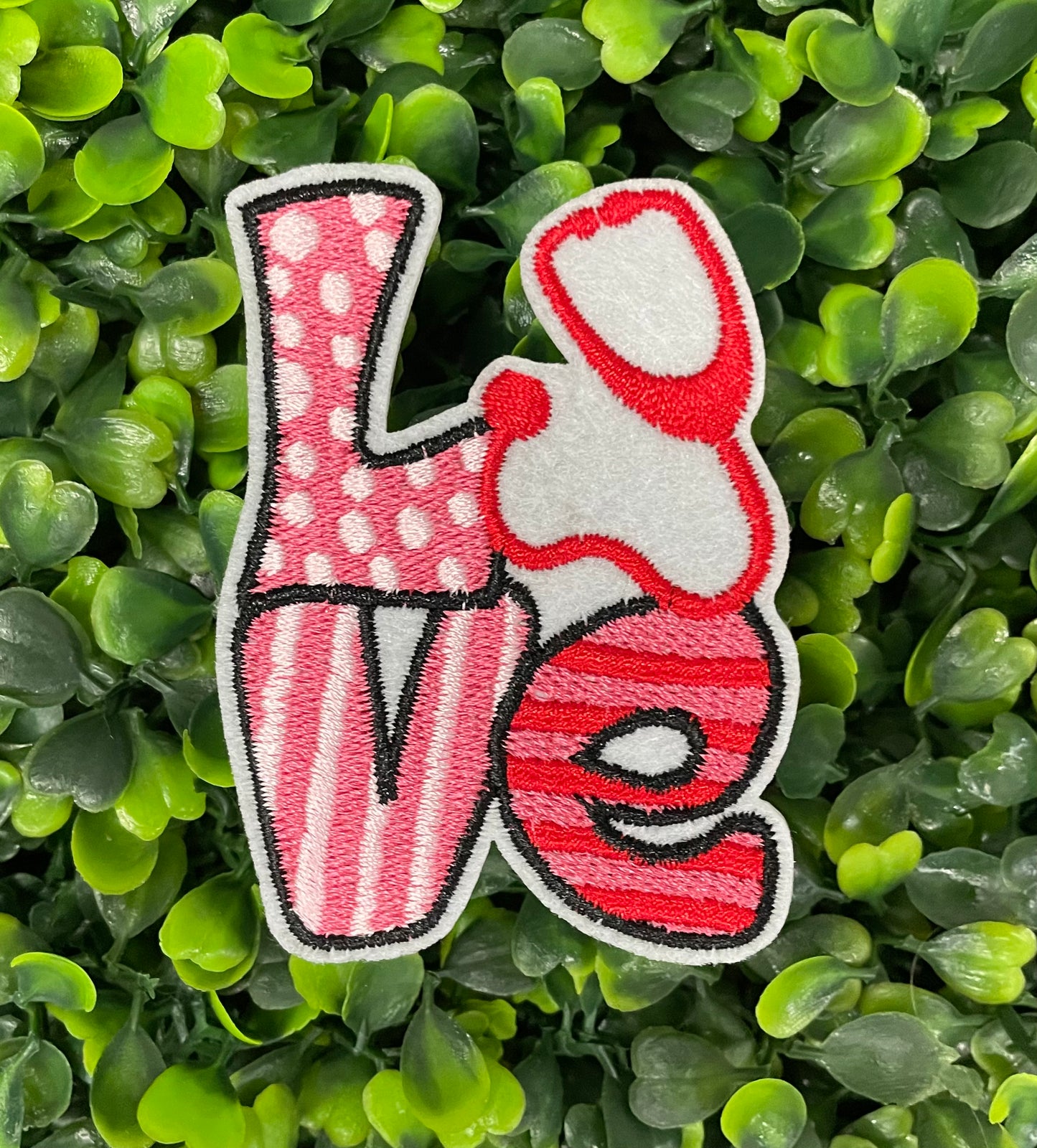 Nurse Love Embroidered Patch