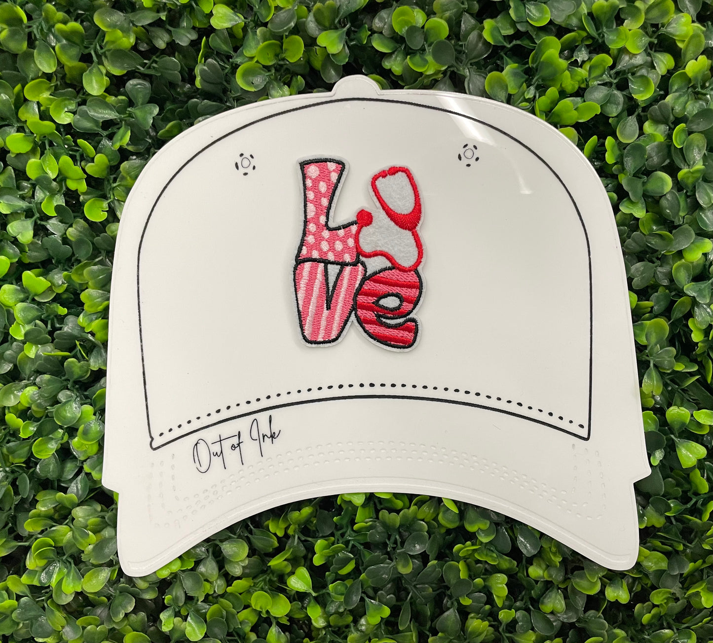 Nurse Love Embroidered Patch