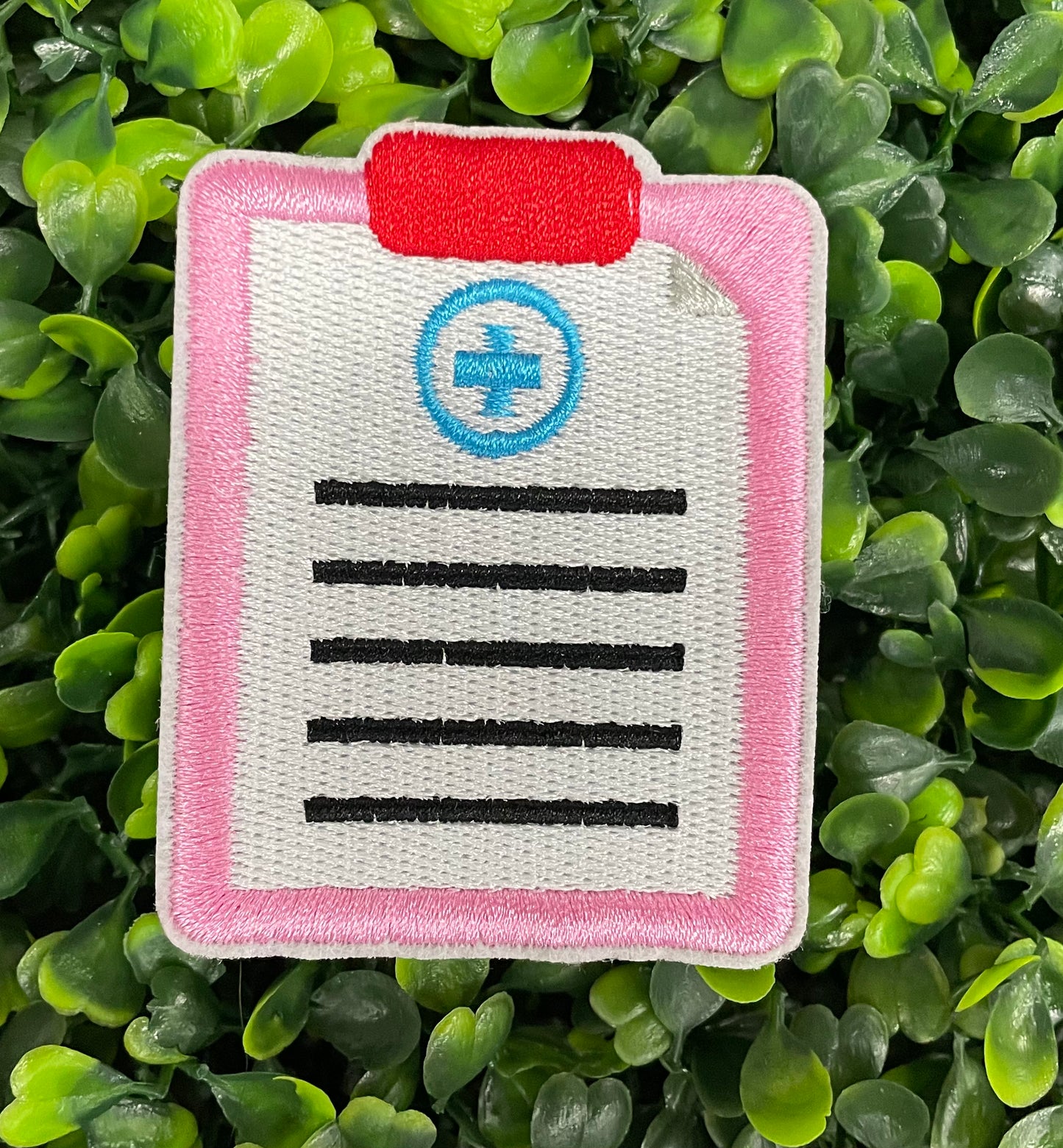 Nurse Clipboard Embroidered Patch