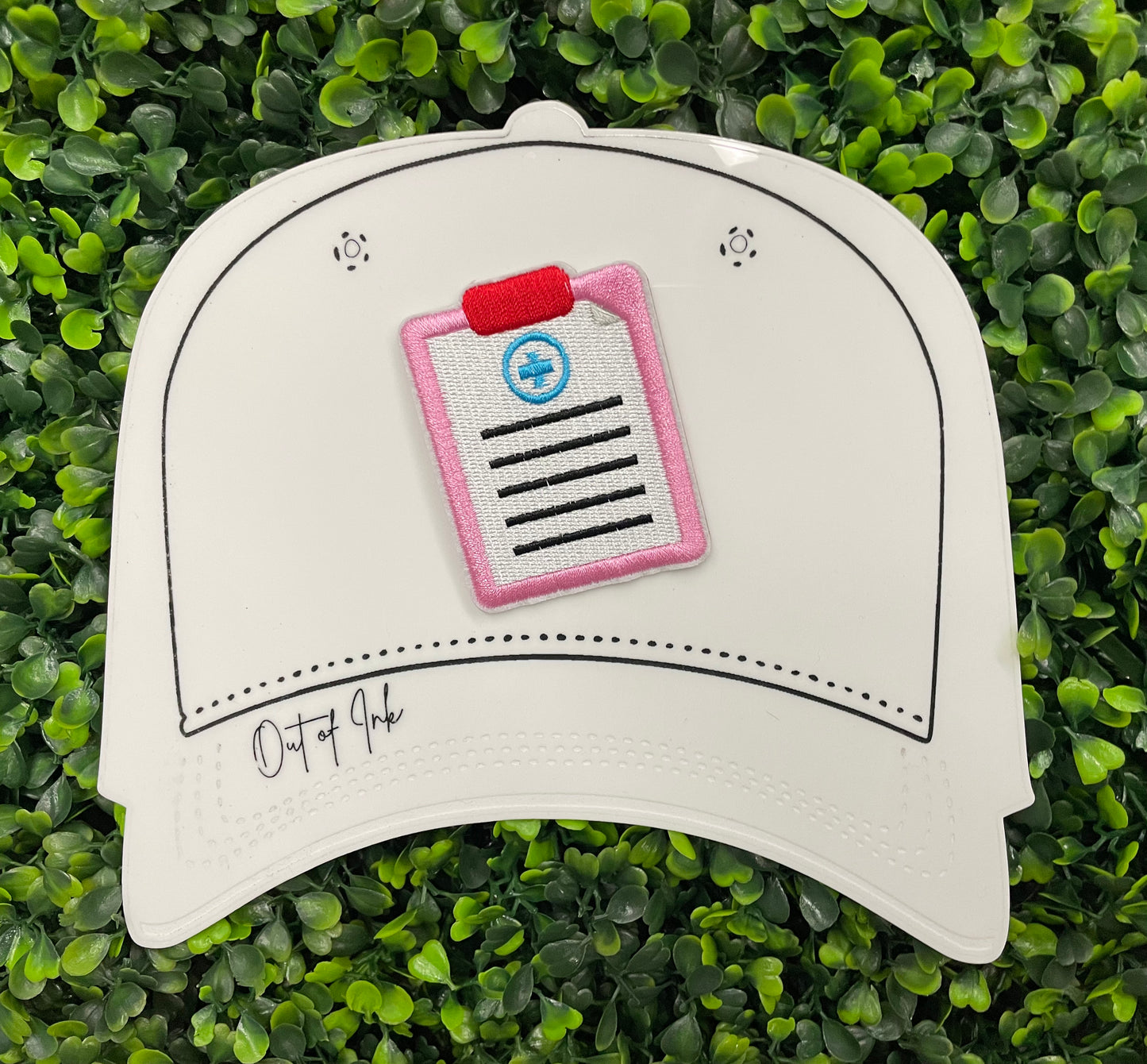 Nurse Clipboard Embroidered Patch