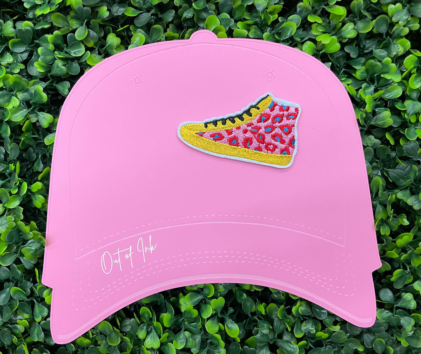 Leopard Sneaker Embroidered Patch