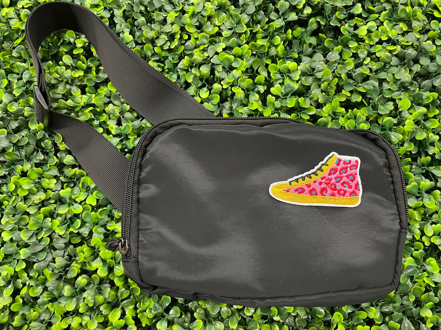 Leopard Sneaker Embroidered Patch