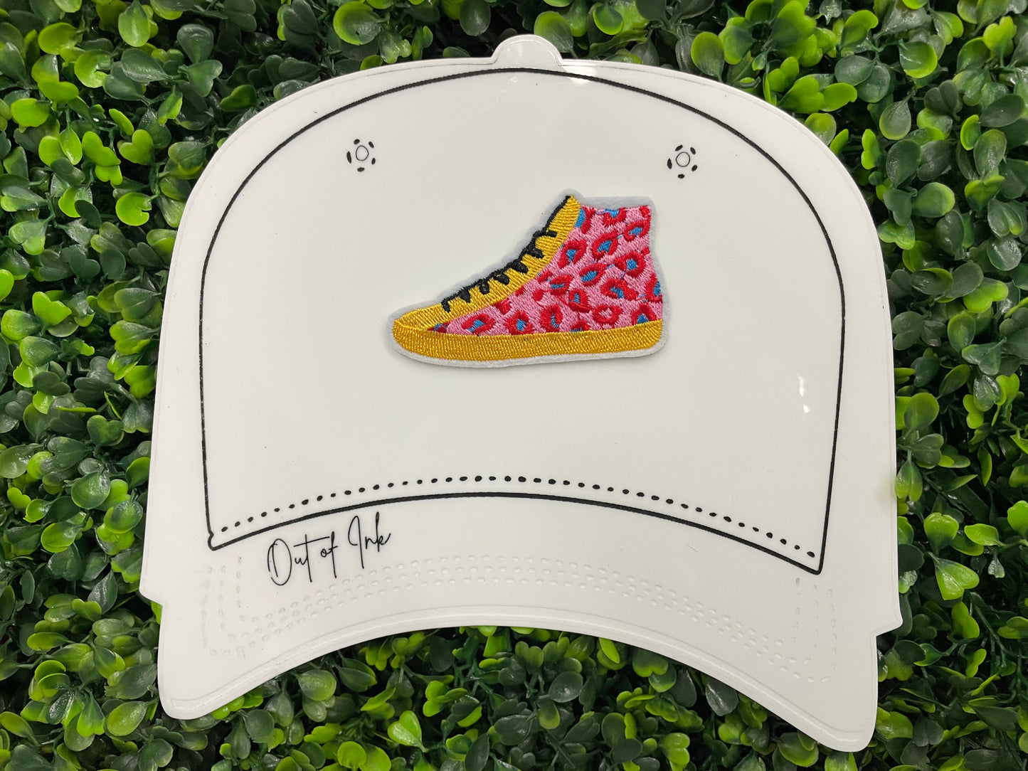 Leopard Sneaker Embroidered Patch