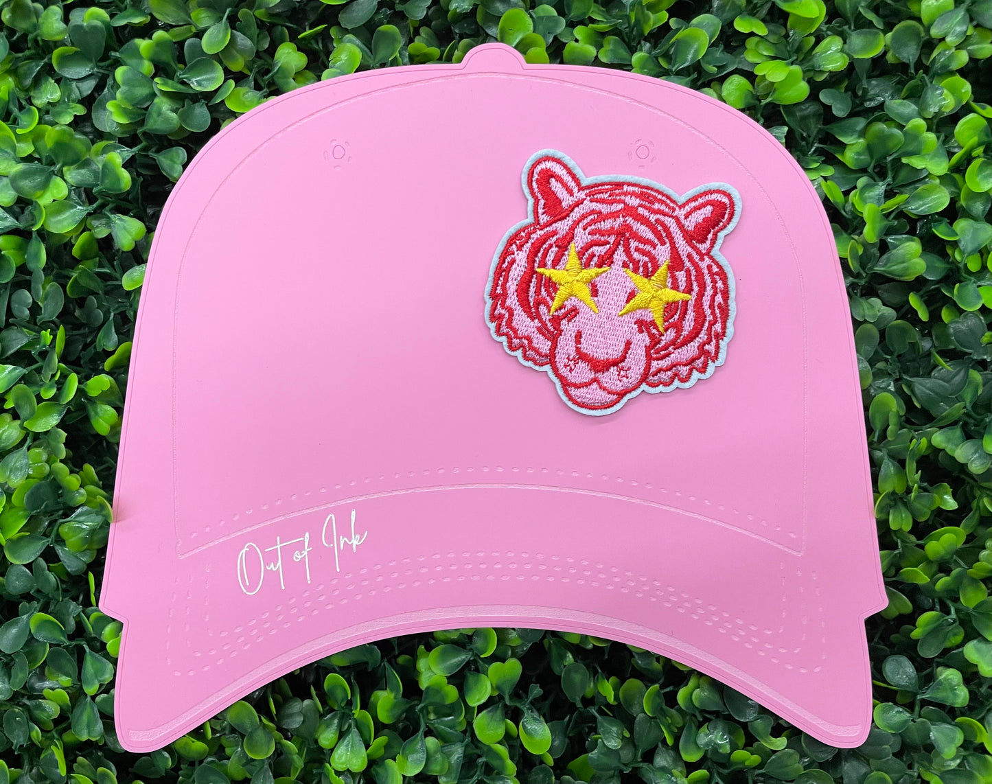Starry-Eyed Tiger Embroidered Patch