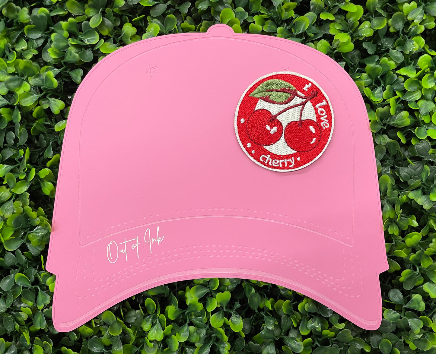 I Love Cherry Embroidered Patch