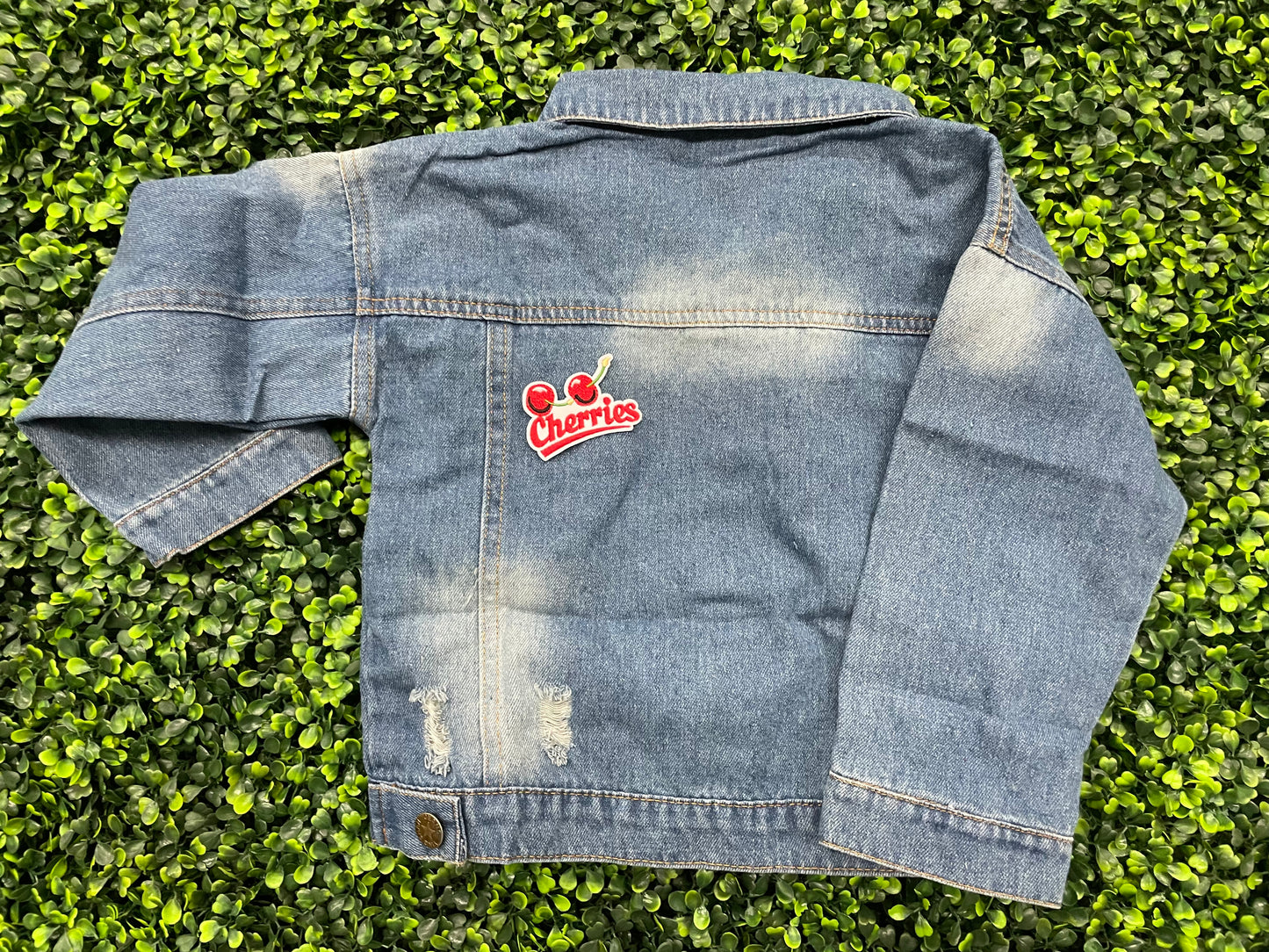 Cherries Embroidered Patch
