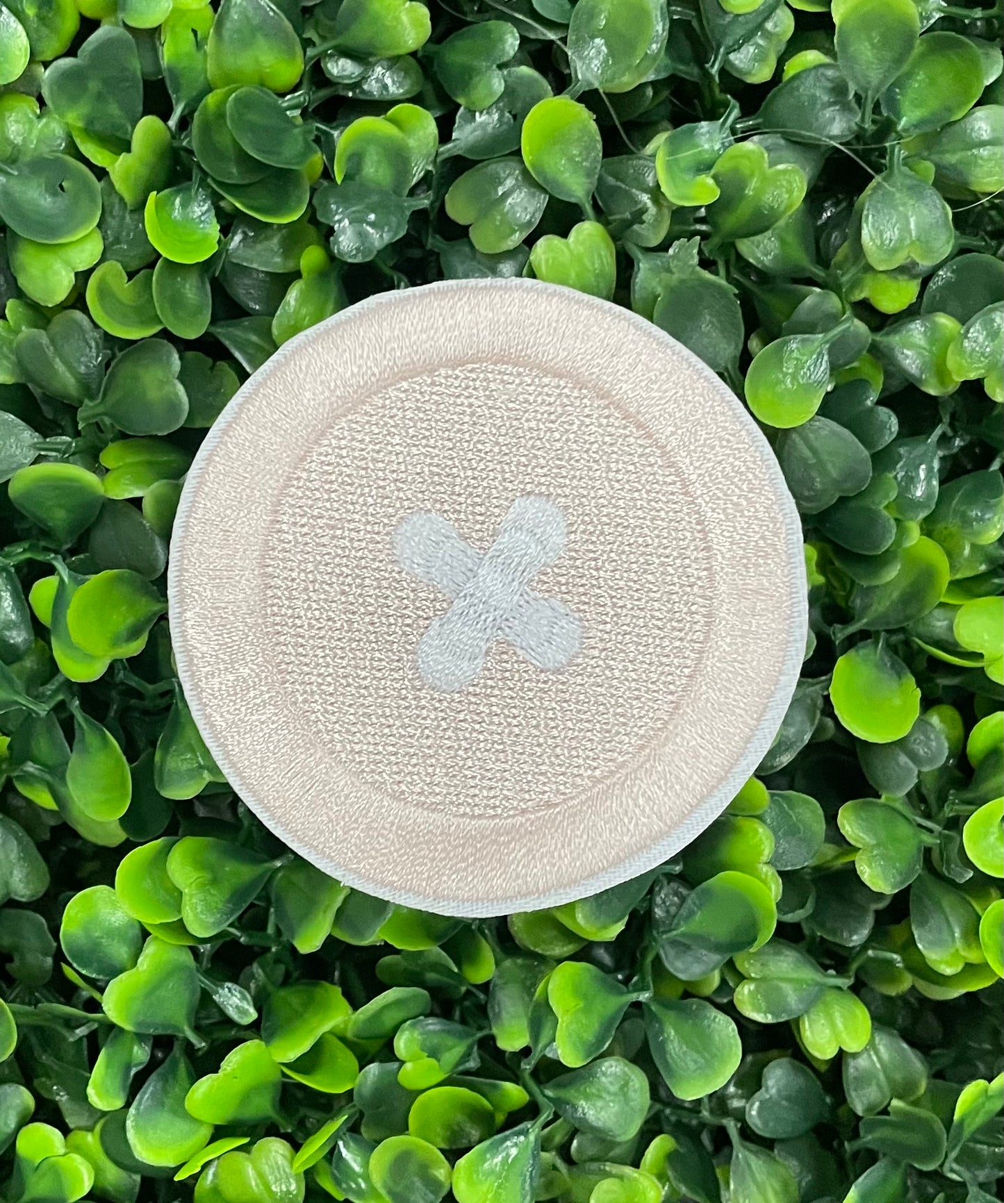 Pink Button Patch