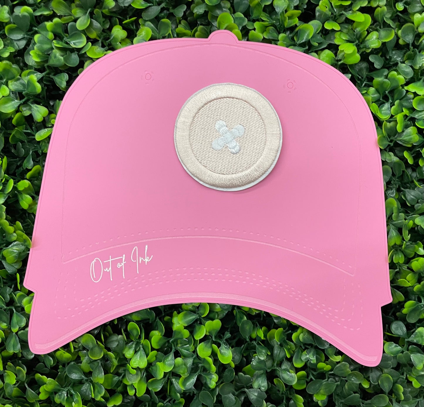 Pink Button Patch