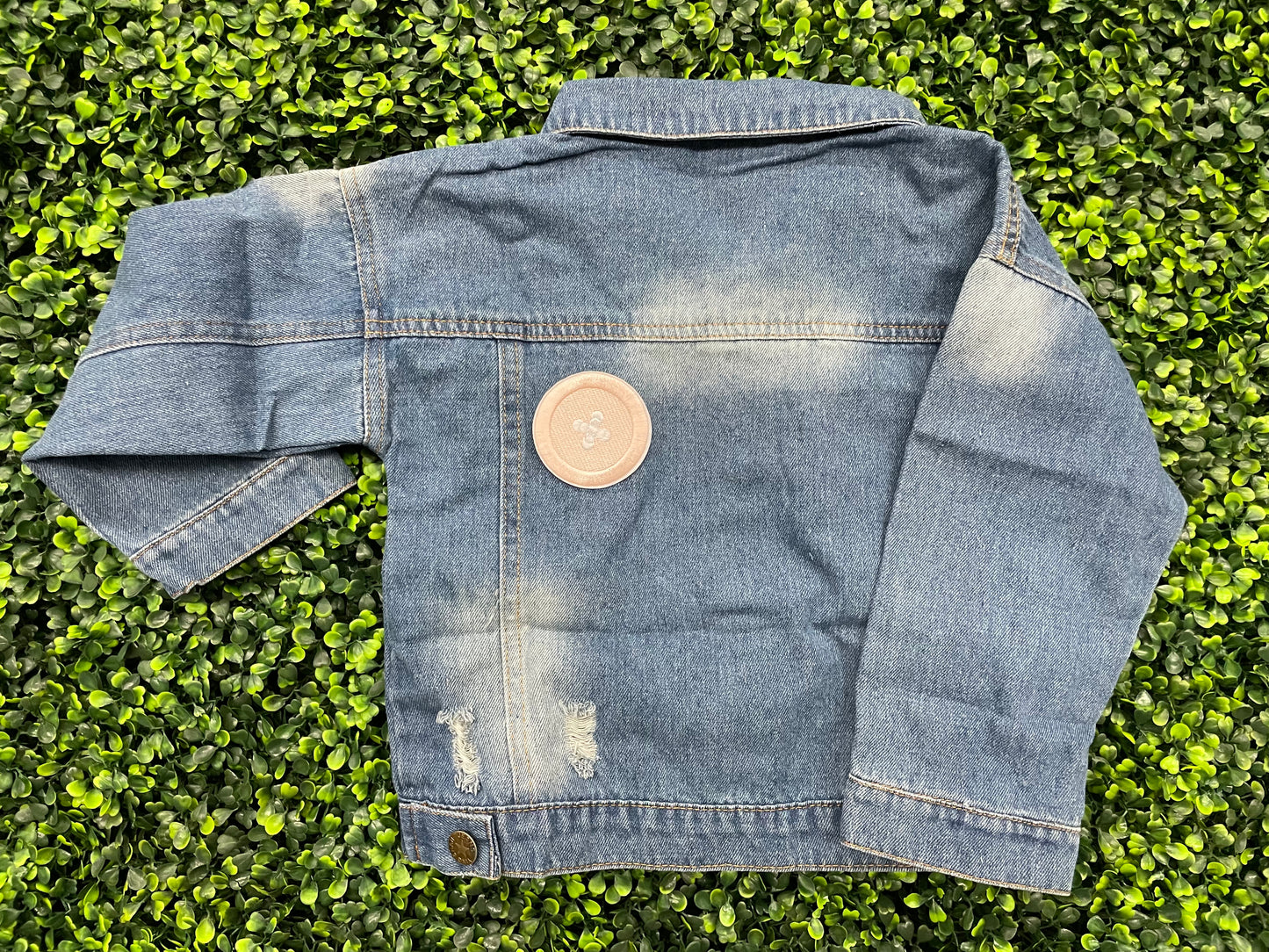 Pink Button Patch