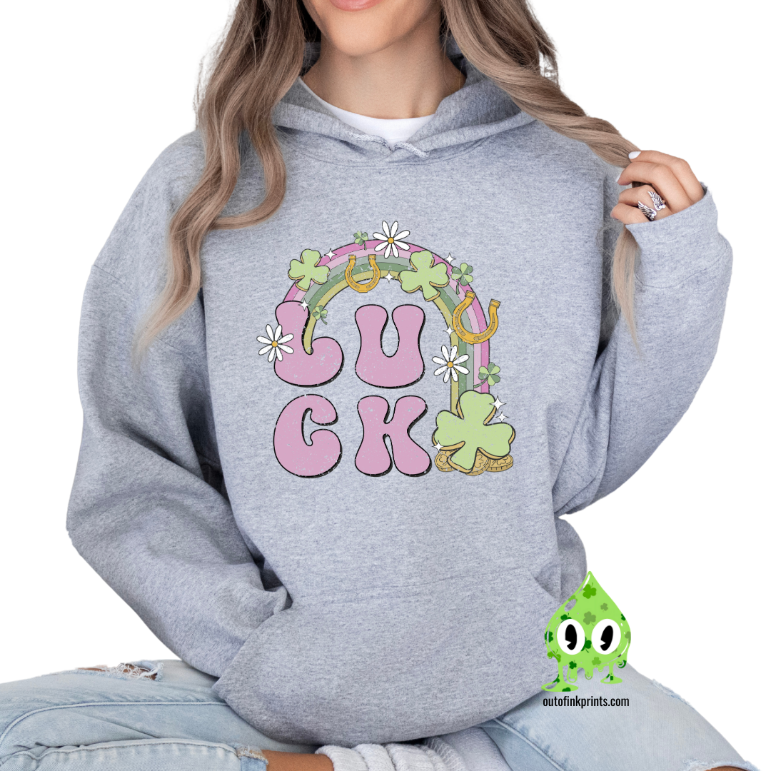 LUCK Rainbow Hoodie