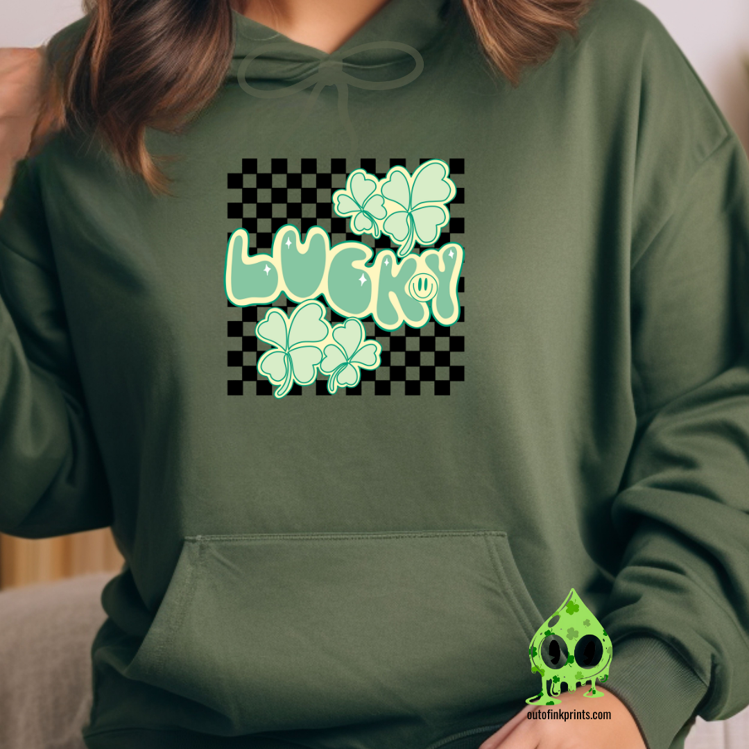 Lucky Checkered Hoodie