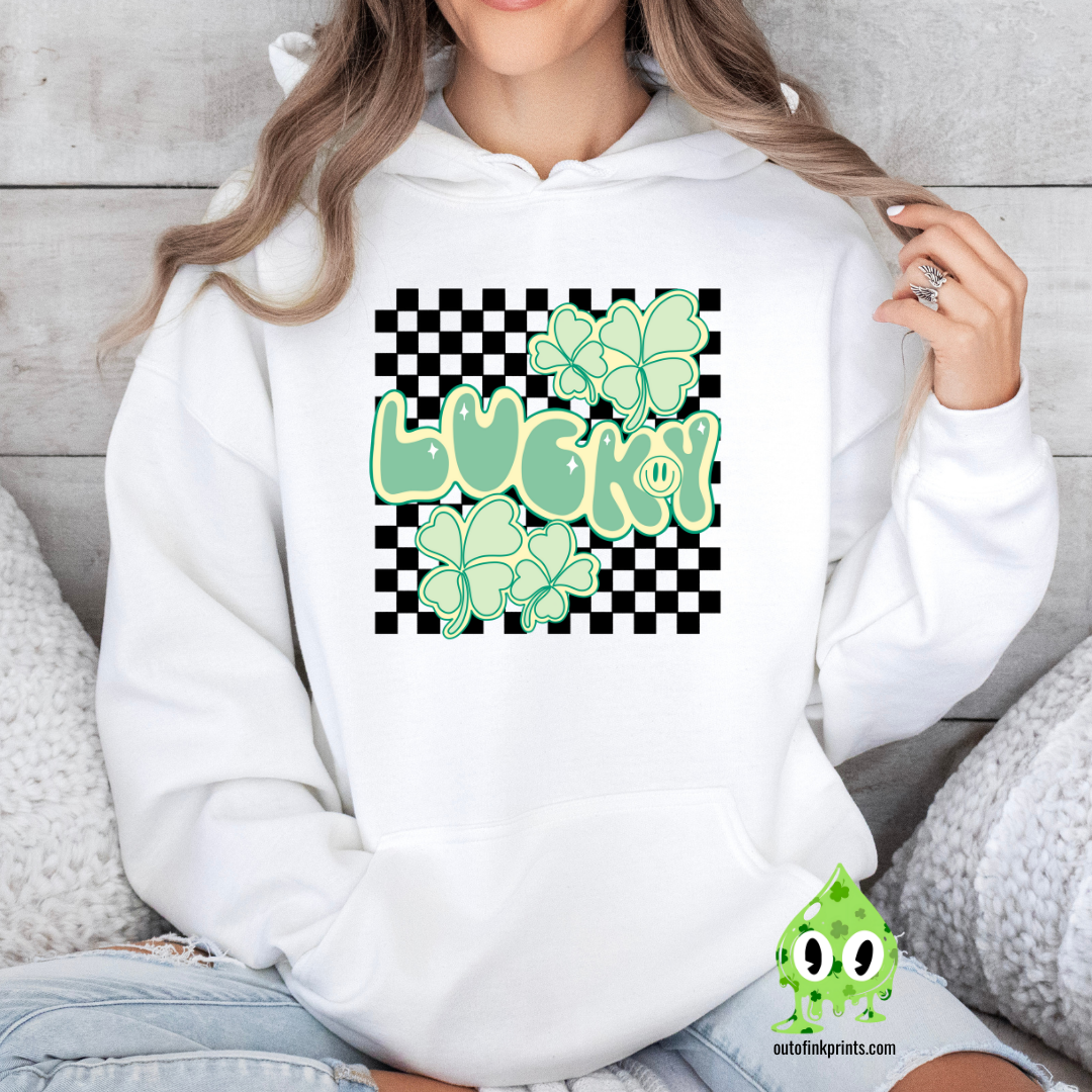 Lucky Checkered Hoodie