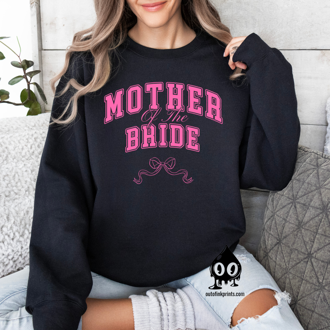 Mother of the Bride Bow Sweatshirt