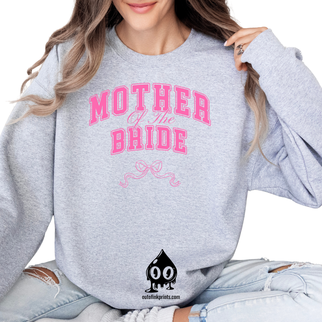 Mother of the Bride Bow Sweatshirt