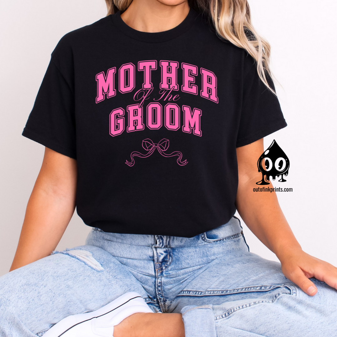 Mother of the Groom Bow T-Shirt