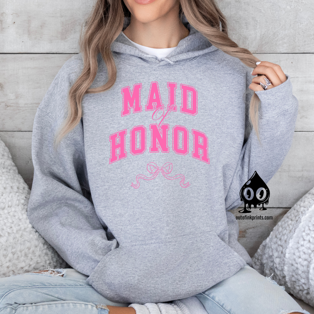 Maid of Honor Bow Hoodie