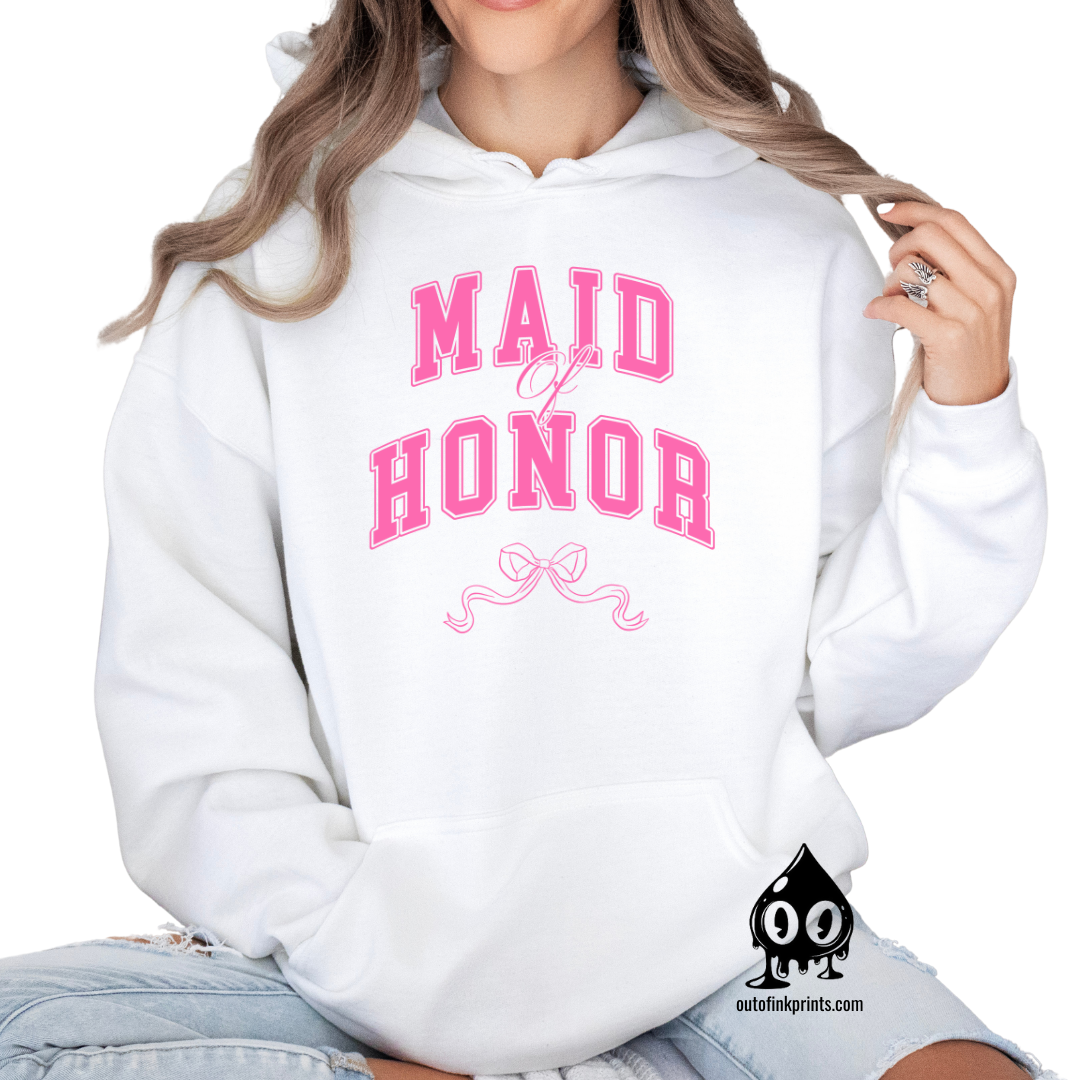 Maid of Honor Bow Hoodie